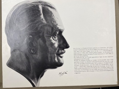 Original Portfolio of Ferdinand Porsche, Commemorative Edition, Depicting the History and Life's Work in The Motor Industry of Ferdinand Porsche....