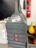 6 x 10" Kennedy Heavy Duty Plastic Garage Funnel.