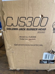 CJS300 Column Jack Rubber Head, 3000kg.