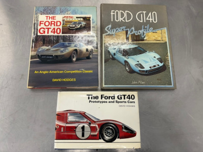 3 x Ford GT40 Books.