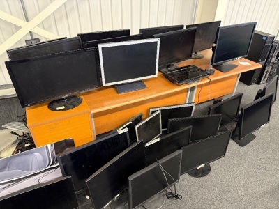 25 x Assorted PC Monitors (As Viewed).