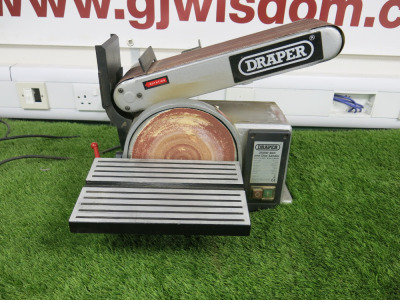 Draper 350w Belt & Disc Sander, Stock No 50021.