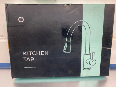 Forious Stainless Steel Kitchen Tap with Flexy Spray Head. New/Boxed.