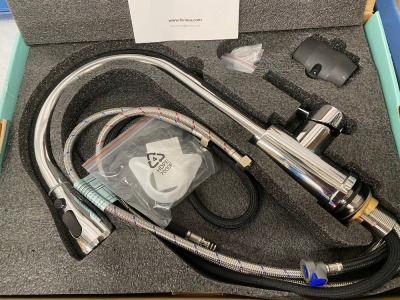 Forious Stainless Steel Kitchen Tap with Flexy Spray Head. New/Boxed.