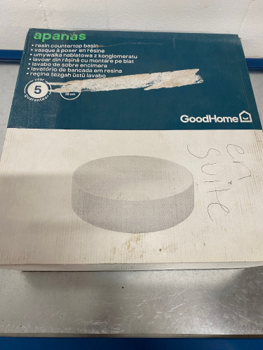 Goodhome Apanas Resin Countertop Basin in Box.