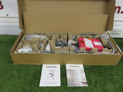 Boxed Aqualisa Visage Smart Valve Mains Fed Shower. Comes with Installation Guide.