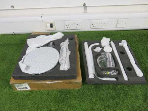 Boxed Thermostatic Mixer Shower, Model LYT-15C.