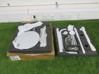 Boxed Thermostatic Mixer Shower, Model LYT-15C.