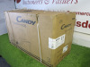 Boxed Candy Wall Mounted Curved Glass Cooker Hood, Model CGM90NX/1. - 2