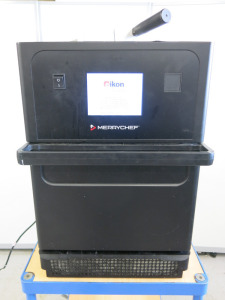 Merrychef Eikon E1S High Speed Oven, Model E1SGHMV5XAU2UK, S/N 2206075712825. Size H60 x W40 x D50cm.