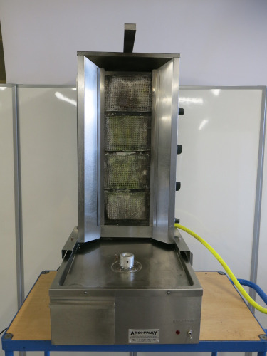 Archway Doner Kebab 4 Burner Gas Grill, Model 4B STD.