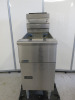 Pitco Gas Single Well Deep Fat Fryer, Model SG14, S/N G16LA087168. Comes with 2 Baskets. Size H90 x W40 x D86cm.