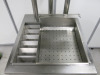 Archway Heated Electric Chip Scuttle with Storage, Model CS1/E. Size H157 x W64 x D71cm. - 4