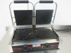 Adexa Twin Contact Grill, Model EG03B. NOTE: left side not working.