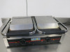 Adexa Twin Contact Grill, Model EG03B. NOTE: left side not working. - 2
