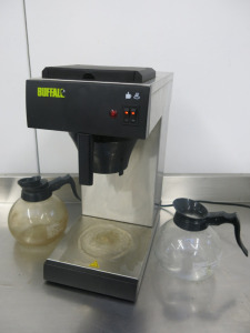 Buffalo Coffee Maker, Model CT815-2 with 2 x Jugs.