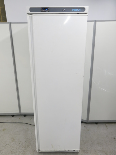 Polar C Series Upright Single Door Freezer, Model CD613, S/N 21236901. Size H185 x W60 x D60cm.
