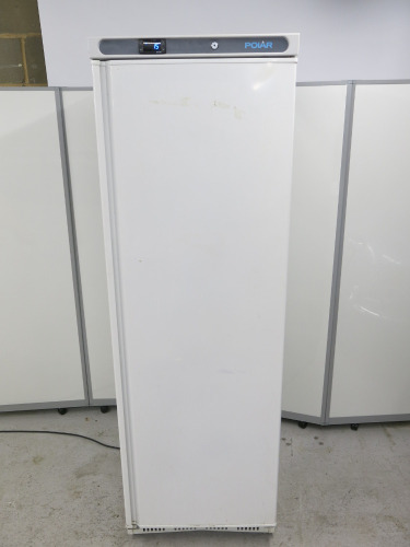 Polar C Series Upright Single Door Fridge, Model CD612, S/N 21272348. Size H185 x W60 x D60cm.