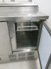 Polar G Series Refrigerated Pizza & Salad Prep Counter, Model G605, S/N 6034399. Size H100 x W137 x D70cm. - 5