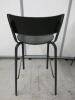4 x Lapalma Stil Barstool in Black Powder Coated Metal. Size H98cm. - 9