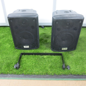 Quantity of Audio Equipment to Include: 4 x 100w Studiospares Speakers, Model 248621, 2 x Pulse SPK40 Speakers, 1 x IMG Stage Line 1200w Pro Power Amplifier, Model STA-322, 1 x IMG Stage Line 500w Pro Power Amplifier, Model STA-160, 1 x Solton AA-Craaft