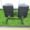Quantity of Audio Equipment to Include: 4 x 100w Studiospares Speakers, Model 248621, 2 x Pulse SPK40 Speakers, 1 x IMG Stage Line 1200w Pro Power Amplifier, Model STA-322, 1 x IMG Stage Line 500w Pro Power Amplifier, Model STA-160, 1 x Solton AA-Craaft