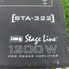 Quantity of Audio Equipment to Include: 4 x 100w Studiospares Speakers, Model 248621, 2 x Pulse SPK40 Speakers, 1 x IMG Stage Line 1200w Pro Power Amplifier, Model STA-322, 1 x IMG Stage Line 500w Pro Power Amplifier, Model STA-160, 1 x Solton AA-Craaft - 13