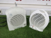 2 x Assorted Electric Fans to Include: 1 x Delonghi & 1 x Heatstore.