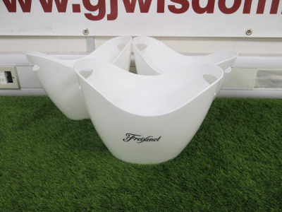 3 x Freixenet Ice Buckets.