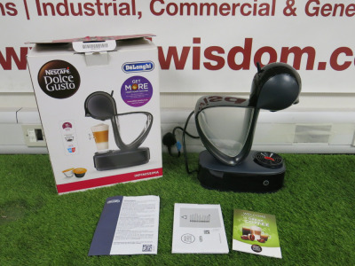 Delonghi Infinissima Coffee machine, Model EDG160.A. Comes in Original Box.