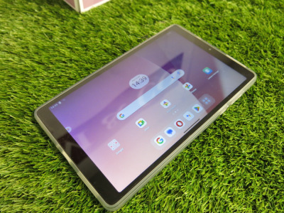 Lenovo Tab M10 Android Tablet with Hard Case. NOTE: requires power supply.