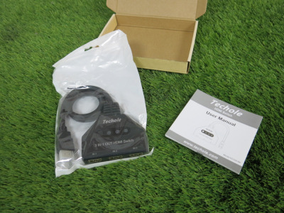 Techole 3 in 1 Out HDMI Switch. Appears New in Box.