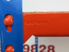 RapidRacking Shelf Trolley in Blue & Orange with 5 x Chipboard Decks, Size H170 x W122 x D61cm. - 7