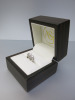 18ct White Gold, Diamond Ring with 3 x Set Equal Size Diamonds in Box. Ring Size K-L. RRP &pound;5395. - 6