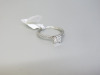 18ct White Gold, Diamond Ring with SS Princes Cut Diamond Centre (0.54ct) with Diamond Chip Shoulders in Box. Ring Size J-K. RRP &pound;4775. - 2