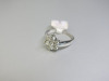 18ct White Gold, Diamond Cluster Ring (1ct) in Box. Ring Size M. RRP &pound;3975. - 4