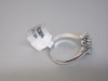 18ct White Gold, Diamond Cluster Ring (1ct) in Box. Ring Size M. RRP &pound;3975. - 6