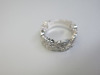 18ct White Gold, Diamond Flower Band (0.32ct G VS) in Box. Ring Size N. RRP &pound;2660. - 4