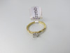 18ct Gold, Diamond Ring (0.31ct) with Diamond Chip Twisted Shoulders in Box. Ring Size M. RRP &pound;2250. - 3