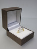 18ct Gold, Diamond Ring with 5 Equal Set Diamonds (0.58ct) in Box. Ring Size L. RRP &pound;2095.