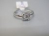 18ct White Gold, Diamond Ring with Round Centre & 4 x Corner Stones with 4 x Baguettes to Sides (0.44ct) in Box. Ring Size L. RRP &pound;2100. - 4
