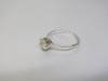18ct While Gold, Solitaire Diamond Ring (1ct I-J) in Box. Ring Size P-Q. RRP &pound;2000. NOTE: no hallmarks (As Viewed). - 2