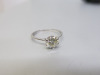 18ct While Gold, Solitaire Diamond Ring (1ct I-J) in Box. Ring Size P-Q. RRP &pound;2000. NOTE: no hallmarks (As Viewed). - 3