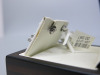 Pair of 18ct White Gold Earrings, Diamond Fan Drop with 6 x Diamond Stones (0.35ct) & Pearl Studs in Box. RRP &pound;1740. - 4