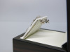 Pair of 18ct White Gold Earrings with Diamond Twisted Cluster Drop in Box. RRP Unknown. - 3