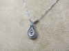 18ct White Gold Necklace with Ruby & Diamond Pendant. RRP &pound;935. - 4
