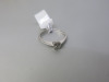 Platinum Solitaire Princess Cut Diamond Ring (0.3ct). Ring Size M. RRP &pound;1550. - 2