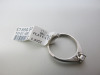 Platinum Solitaire Princess Cut Diamond Ring (0.3ct). Ring Size M. RRP &pound;1550. - 5