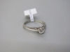 14ct White Gold Solitaire Diamond Ring (0.23ct). Ring Size K. RRP &pound;1250. - 2