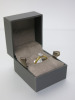 18ct Gold Solitaire Emerald Cut Diamond Ring (0.35ct). Ring Size N-O. RRP &pound;1695.